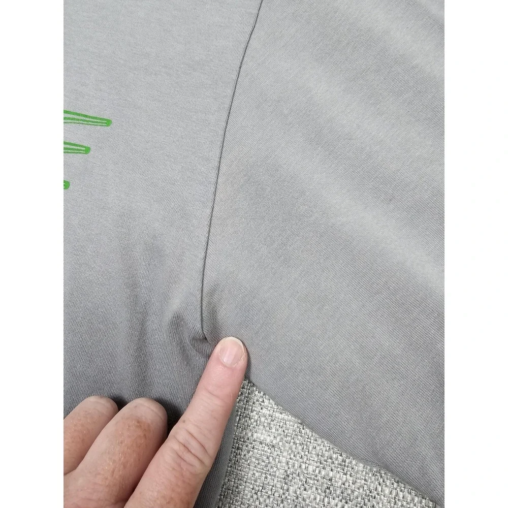 Gucci Shirt Mens XL Gray Green Mask Manifesto Back Slogan Made In Italy